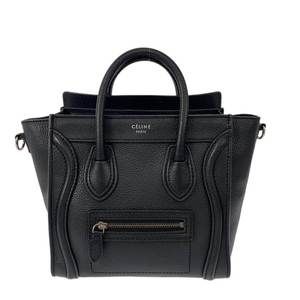 Luggage Nano Shopper Handbag Drummed Calf